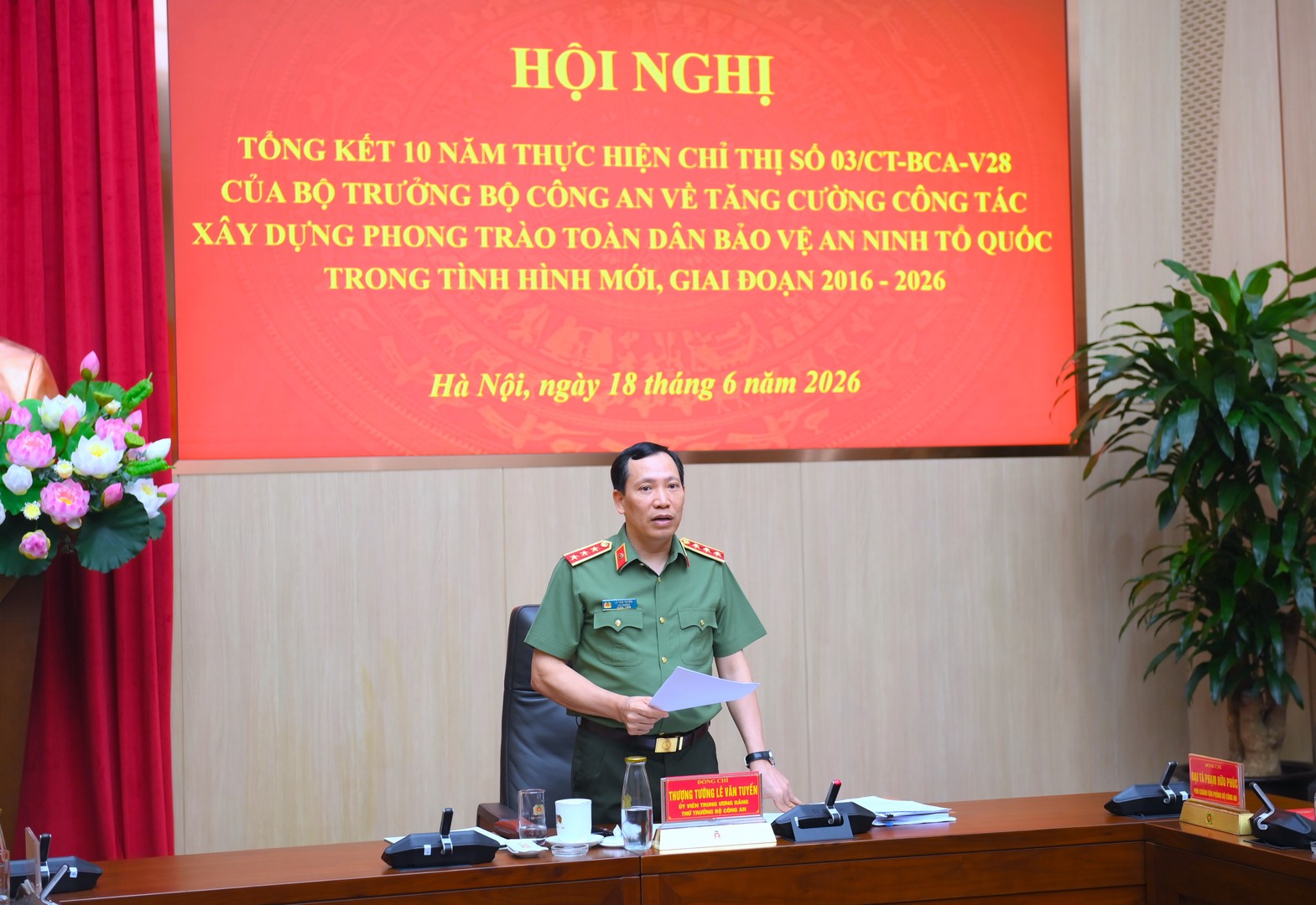 Nhân rộng các mô hình trong phong trào toàn dân bảo vệ an ninh Tổ quốc thiết thực, hiệu quả